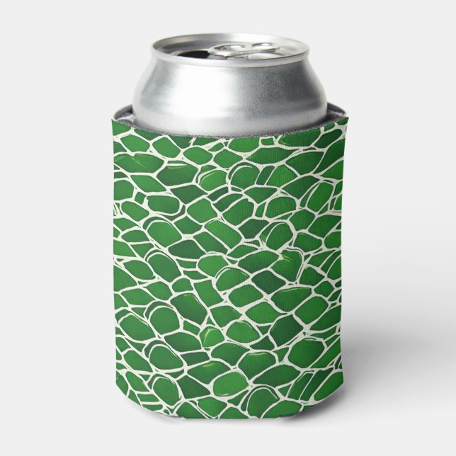 Turtle Shell Pattern Can Cooler (Can Front)