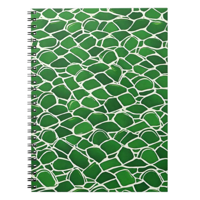 Turtle Shell Pattern Notebook (Front)