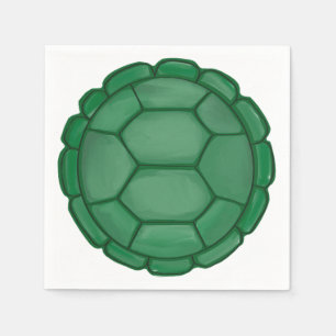 Turtle Shell Sea Theme Birthday Party Napkin