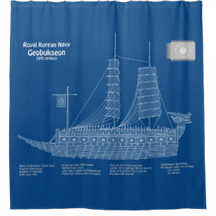 Turtle Ship Geobukseon - Ship Blueprint ABD