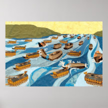 Turtle Ships in the Battle of Myeongnyang