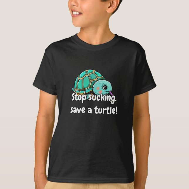 Turtle Shirt Fun Cool Unique Best Stylish for Kids (Front)