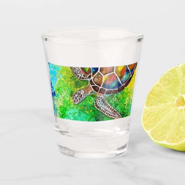 Turtle Shot Glass (Front)