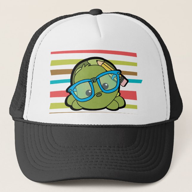 Turtle Smarty Trucker Hat (Front)