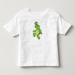 Turtle Soccer player Soccer Toddler T-shirt
