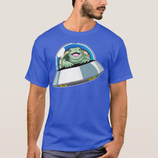 Turtle Spaceship Space T-Shirt