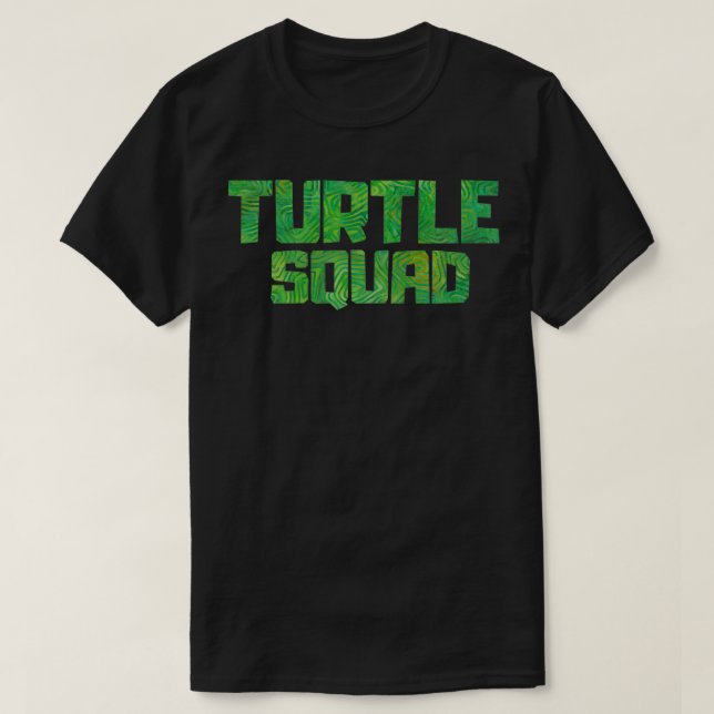 Turtle Squad Triblend T-Shirt (Design Front)
