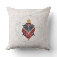 Turtle Star Quill Background Cushion