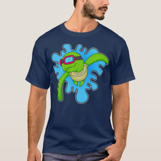 Turtle Swimming Swimming goggles T-Shirt