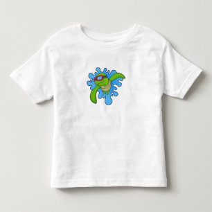 Turtle Swimming Swimming goggles Toddler T-shirt