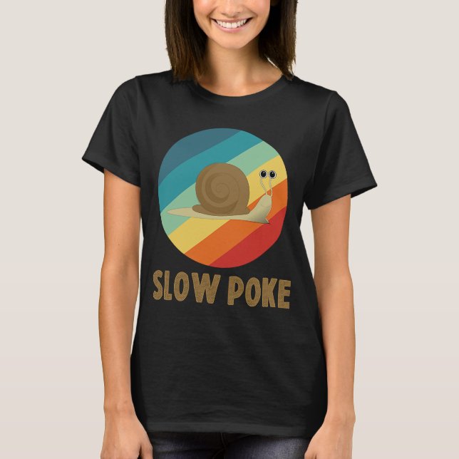 Turtle Tees  Slow Poke  Graphic (Front)