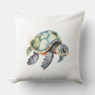 Turtle  throw pillow