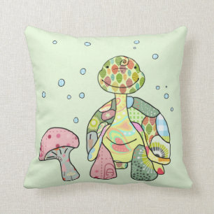turtle throw pillow