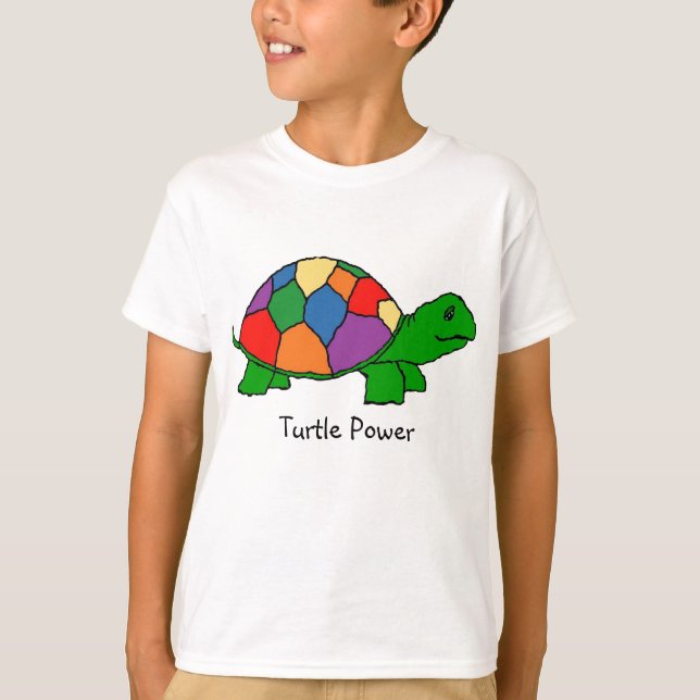 Turtle Time - Kids American Apparel T-Shirt (Front)