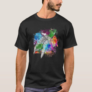 Turtle Tortoise Chill Slow Loggerhead Leatherback  T-Shirt