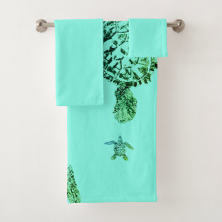 Turtle Towel Set