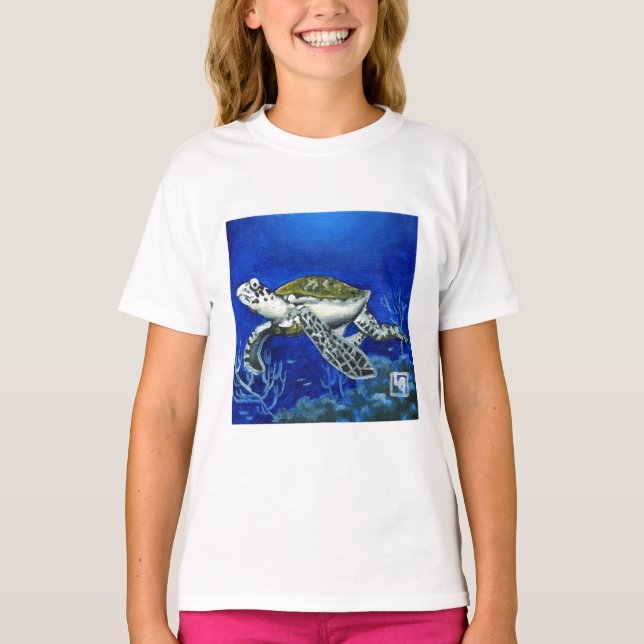 Turtle Tracks T-Shirt (Front)