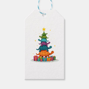 Turtle Tree Christmas Tree Adorable Turtle Christm Gift Tags
