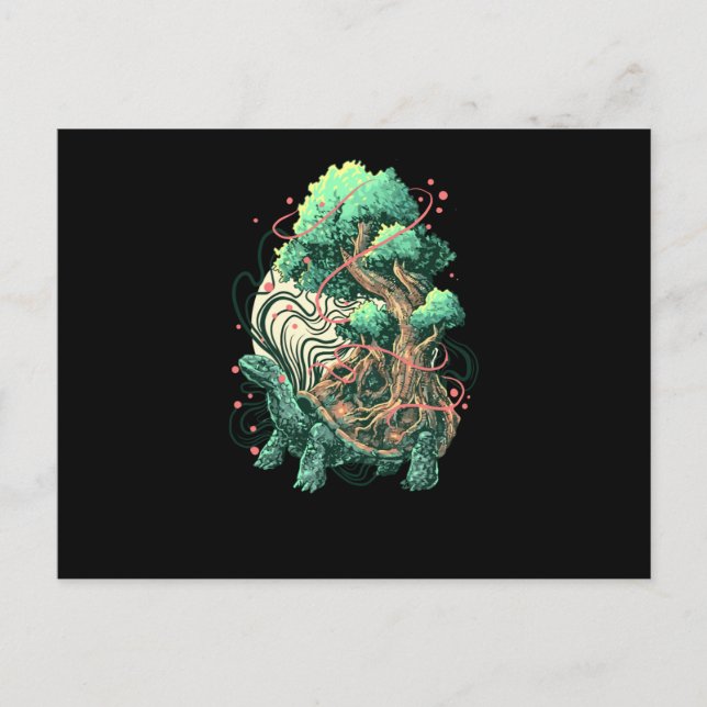 Turtle Tree Postcard (Front)