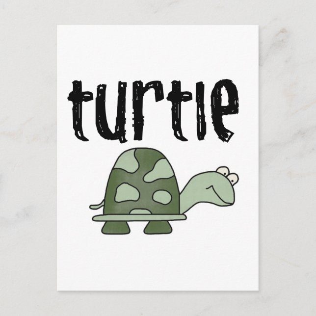 Turtle Tshirts and Gifts Postcard (Front)