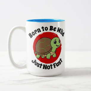turtle  Two-Tone coffee mug