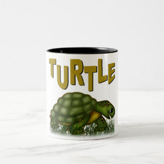 Turtle Two-Tone Coffee Mug