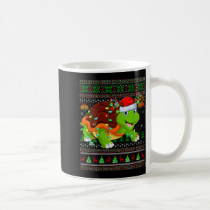 Turtle Ugly Christmas Sweaters Holiday Santa Cute Coffee Mug