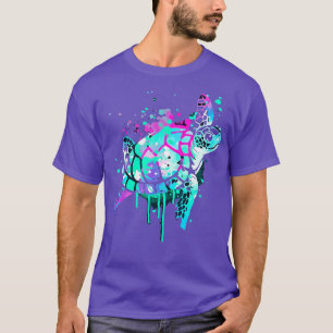 Turtle Watercolor Sea Ocean Wildlife animal  T-Shirt