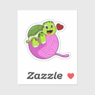Turtle with Ball of Wool