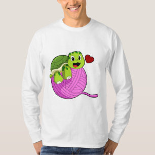 Turtle with Ball of Wool T-Shirt