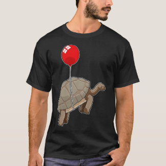 Turtle with Balloon T-Shirt