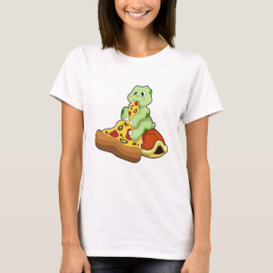 Turtle with Pizza T-Shirt
