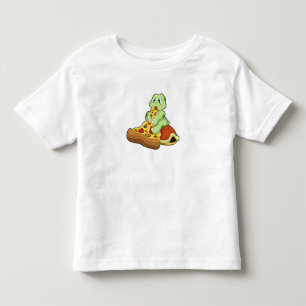 Turtle with Pizza Toddler T-shirt