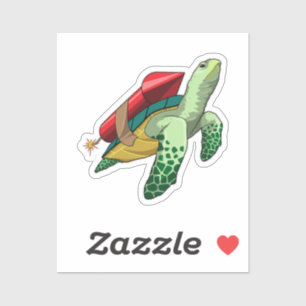 Turtle with Rocket