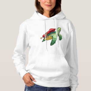 Turtle with Rocket Hoodie