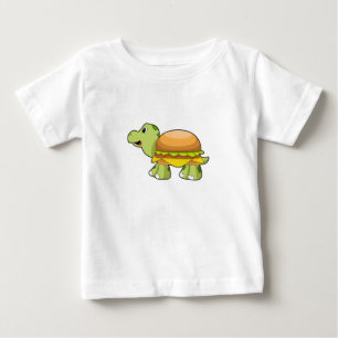 Turtle with Shell as Burger.PNG Baby T-Shirt