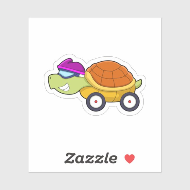 Turtle with Shell as Car (Sheet)