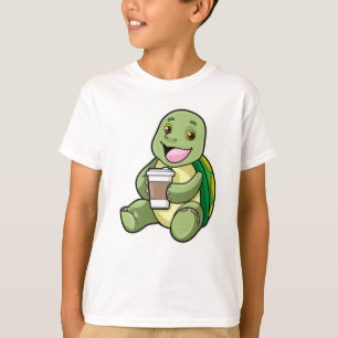 Turtle with Shell & Coffee to go T-Shirt