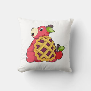 Turtle with Shell Throw Pillow