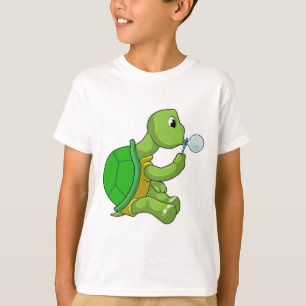 Turtle with Soap bubbles T-Shirt