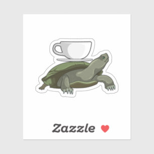 Turtle with Teacup