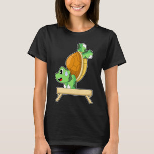 Turtle Workout Gymnastics Fitness T-Shirt