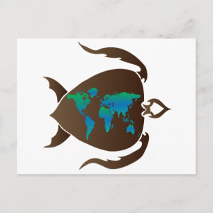 Turtle-world Postcard