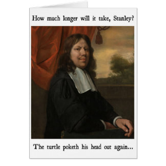 Turtlehead Funny Card