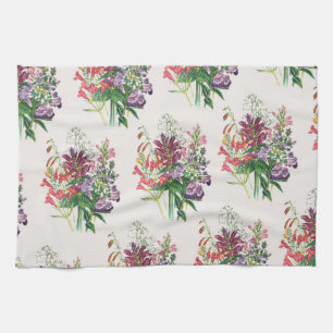 Turtleheads and Beardtongues Kitchen Towel