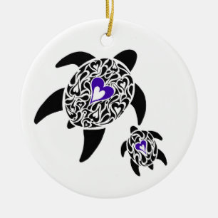 TURTLES CERAMIC ORNAMENT
