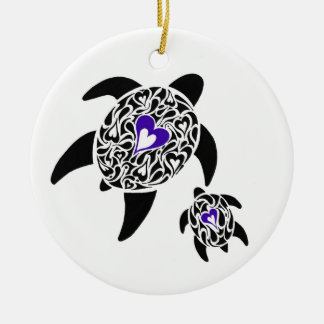 TURTLES CERAMIC ORNAMENT