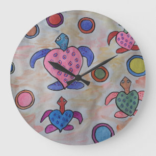 Turtles & Circles Clock