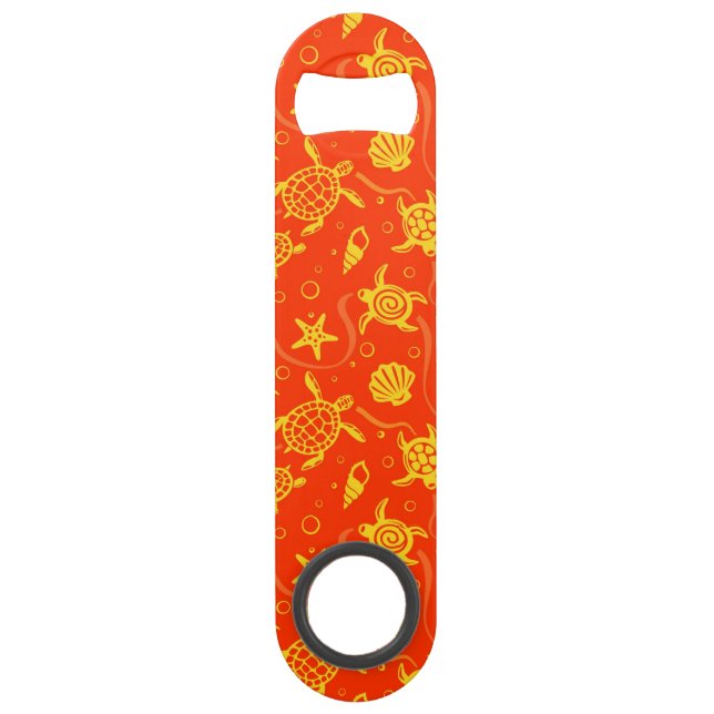 Turtles Pattern Speed Bottle Opener (Front)
