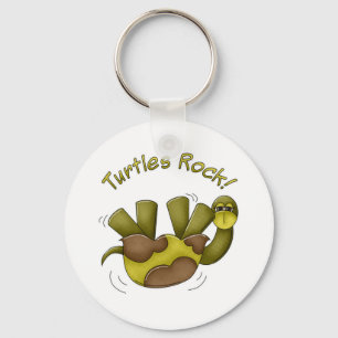 Turtles Rock Keychain